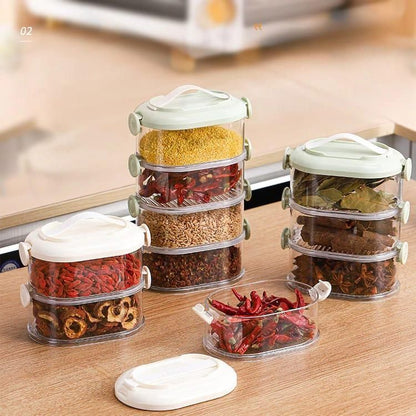 Storage Box For Kitchen, Spice Container